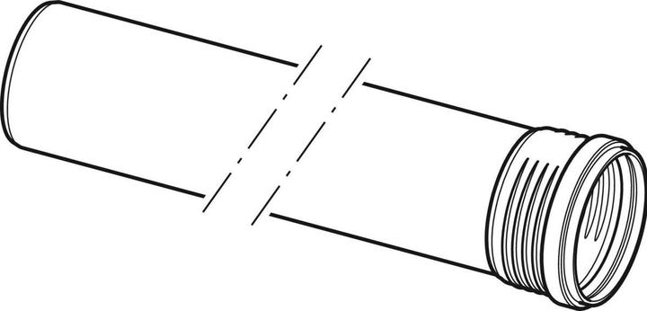Actual product image Geberit Silent-PP pipe with socket d40x2 L:15cm