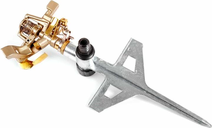 Produktbild Cellfast LUX IDEAL Impuls-Wassersprenger Metallisch (Impuls-, Kreis- und Sektorenregner)