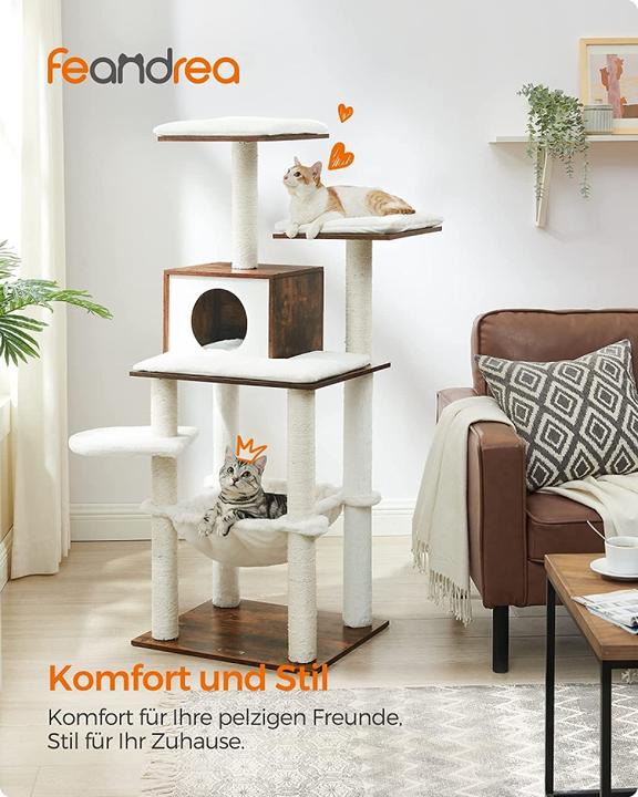 Actual product image Feandrea Tani (138 cm, Black, Rustic brown)