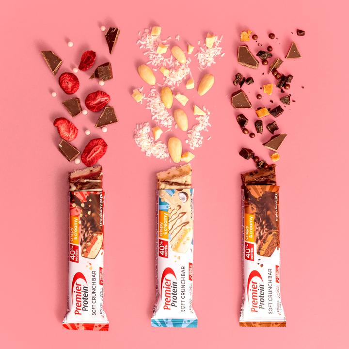 Image du produit Premier Protein Soft Crunch Bar 40% de protéines (Triple Chocolat, 12 pcs, 480 g)