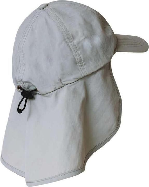 IQ-UV Protection UV Logo casquette avec protection de cou recyclé gris (1 pc) (55, 56, 57, 58, 59, 60)