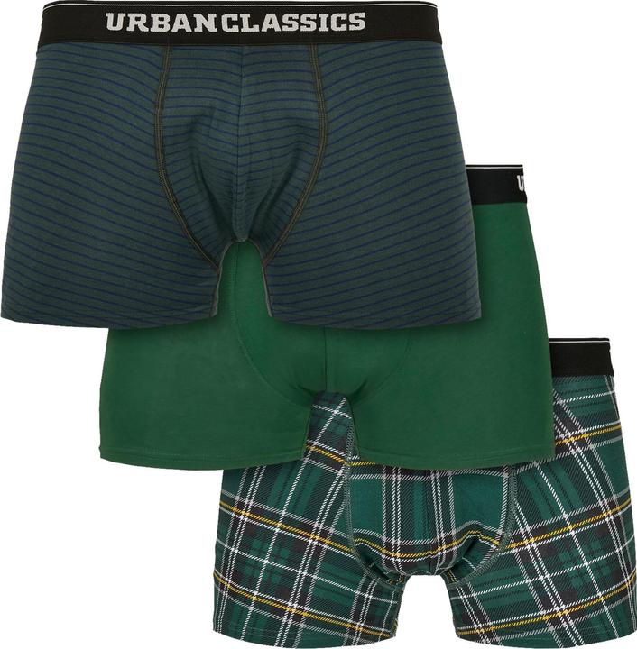 Produktbild Urban Classics Boxer Shorts 3-Pack (S, 3er Pack)