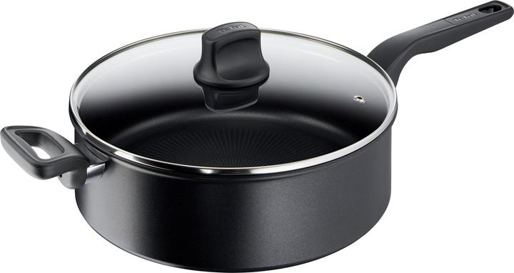 Produktbild Tefal Hard Titanium PRO Schmorpfanne (28 cm, Bräter + Schmortopf, Aluminium)