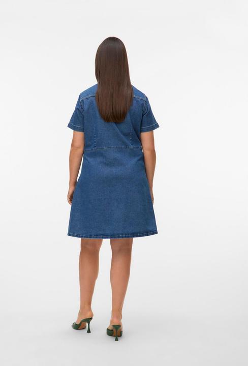 Image du produit Vero Moda VMCAMANDA Kurzes Kleid Jeanskleid (50)