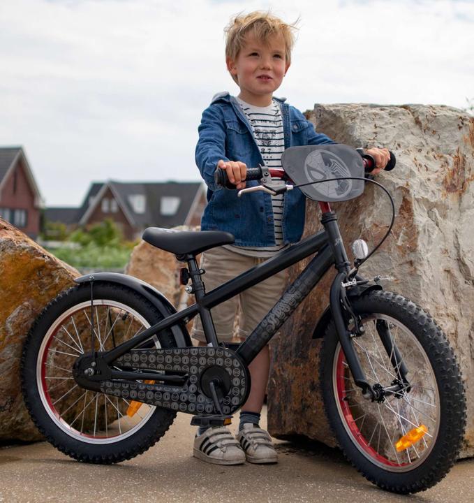 Actual product image Spiderman - Kinderfiets - Jongens - 20 inch - Mat Zwart (20")