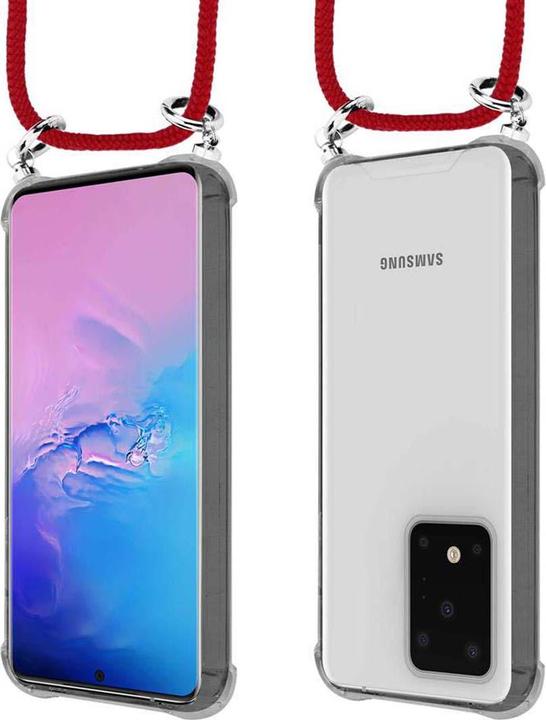 Produktbild Cadorabo TPU Handy Kette SILBER Cover