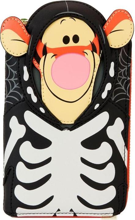 Loungefly Disney by wallet Winnie the Pooh Skeleton Tigger