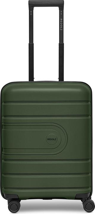 Redolz Essentials 11 4 Rollen Kabinentrolley 55 cm mit Dehnfalte (45 l, Handgepäck (bis 50l))