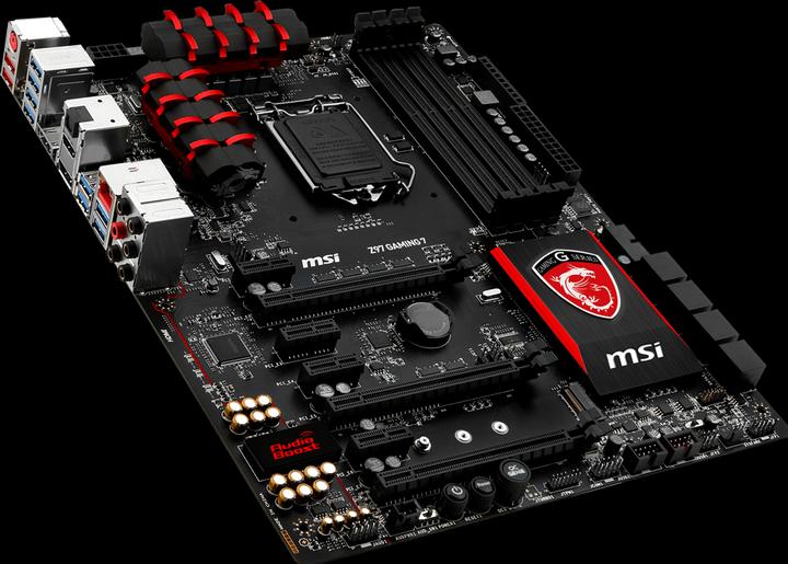 Image du produit MSI Z97 Gaming 7 (LGA 1150, Intel Z97, ATX)