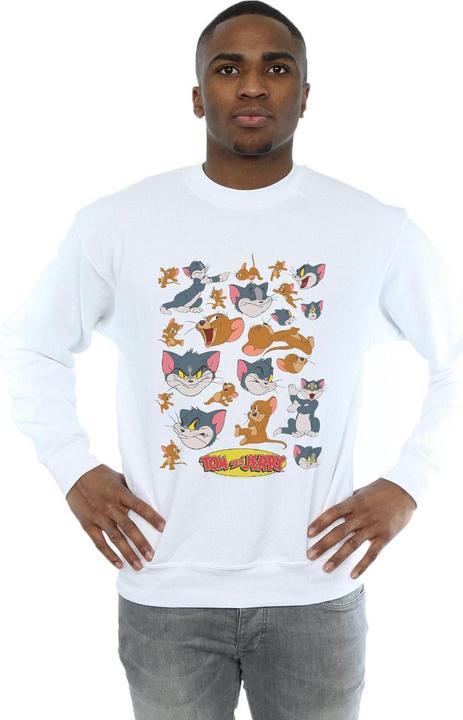 Image du produit Tom & Jerry - Sweat MANY FACES - Homme (S)