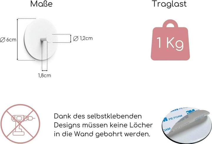 Actual product image Bidetlity Wandhaken