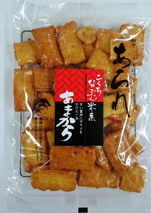 Actual product image Yamamoto Amakara rice crackers (105 g)