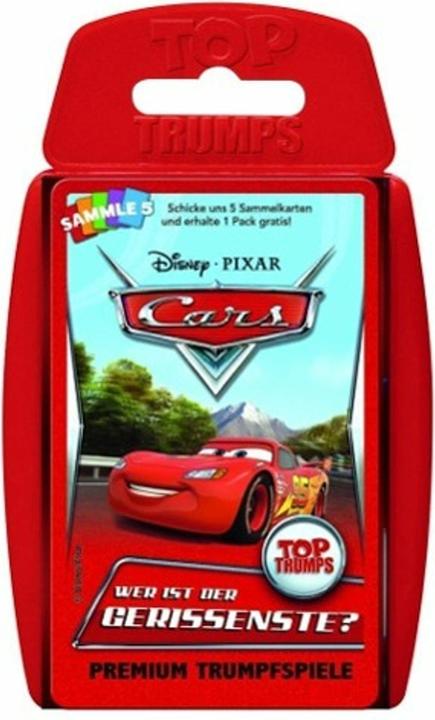 Actual product image Winning Moves Top Trumps Disney Cars: World of Cars (German)