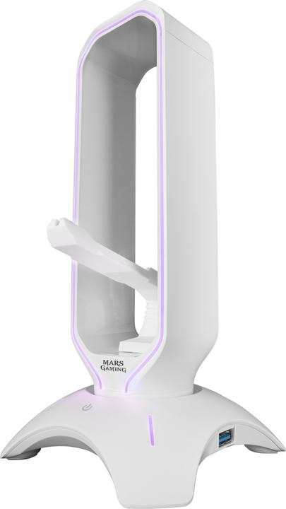 Actual product image Mars Gaming Support Casque Mhhpro W RGB (Blanc)