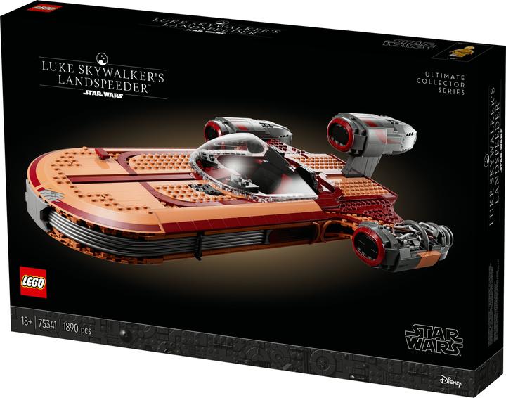 Actual product image LEGO Star Wars - Luke Skywalker's Landspeeder (75341, LEGO Rare Sets)