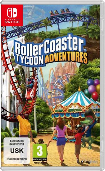 Actual product image Atari Rollercoaster Tycoon Adventures (Switch, Multilingual)