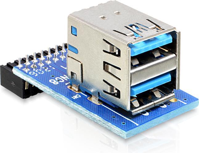 Image du produit Delock 41865 USB 3.0 pin header socket (USB 3.0, USB 3.1, USB 3.2 Gen 1)