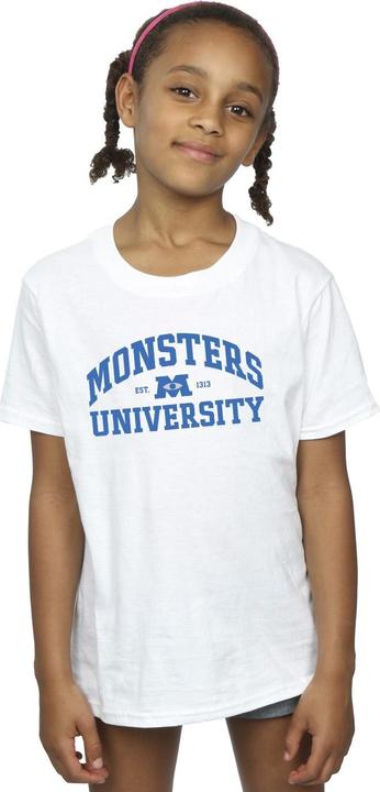 Immagine prodotto Disney Monsters University Logo Maglietta Ragazze (152, 158)