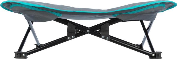 Actual product image Trixie Camping Bed, up to 15 kg, 69 x 20 cm, Dark Grey/Petrol (Dog)