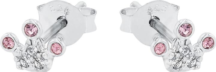 Actual product image Prinzessin Lillifee Ear jewellery for girls, 925 sterling silver, glass | crown (925 silver)