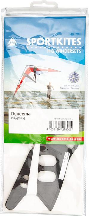 Immagine prodotto Invento Set di avvolgimento Dyneema 25 kp 2x20 m, linea bianca, su HQ Pro Winder nero
