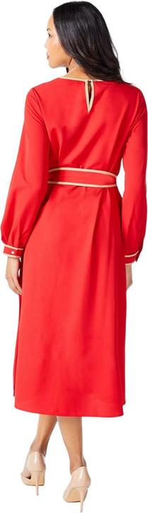 Actual product image Principles Womens/Ladies Premium Contrast Piping Belt Midi Dress (36 D)
