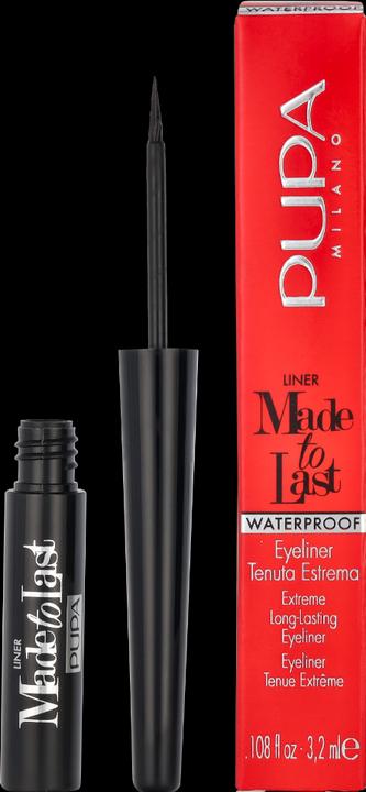 Actual product image Pupa Milano Made To Last Liner Waterproof (001 Extra Black)