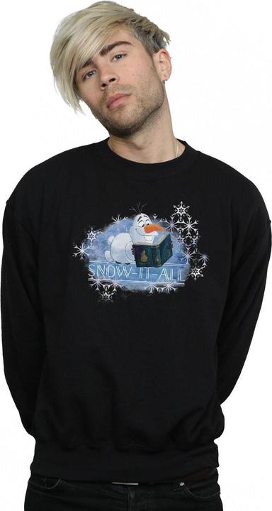 Actual product image Disney Mens Frozen 2 Olaf Snow It All Sweatshirt (XXL)
