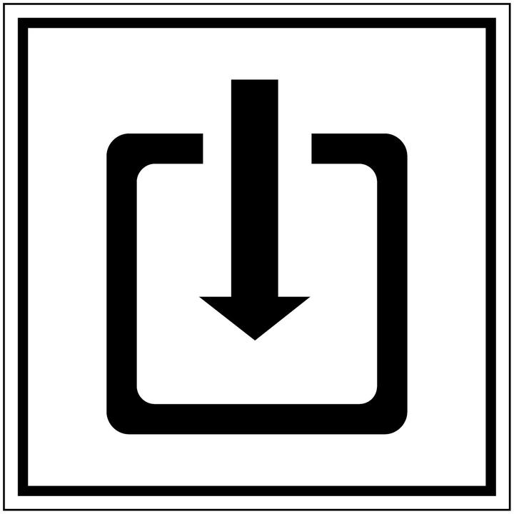 Produktbild Brady PIC 456-200X200-B7541, Hinweisschilder - Eingang