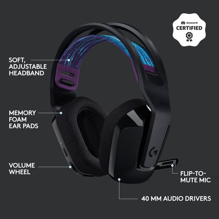 Actual product image Logitech G G535 LIGHTSPEED (Wireless)