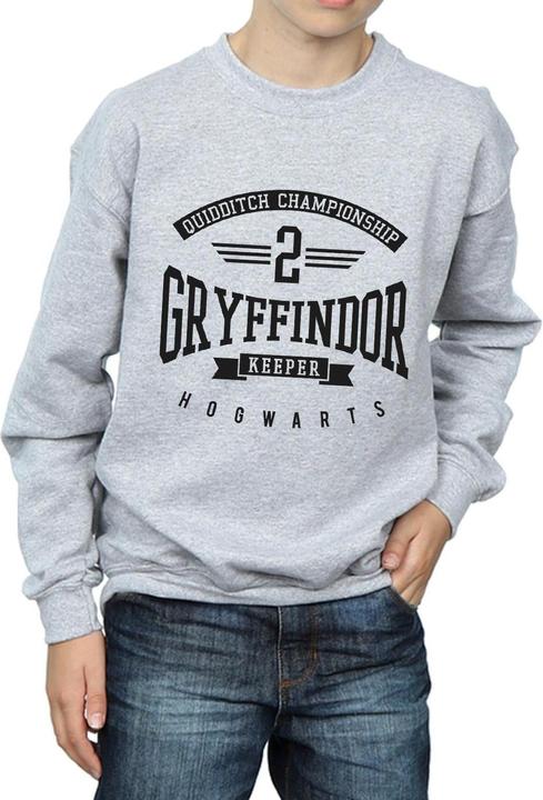 Actual product image Boys Gryffindor Keeper Sweatshirt (140, 146)