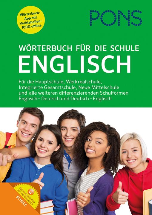 Actual product image Wörterbuch für die Schule Englisch (German, English, PONS, 2018)