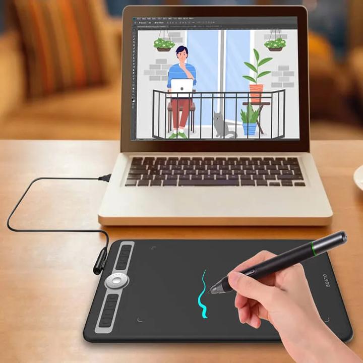 Actual product image Bosto Graphic Tablet T1060 (11.60", 5080 lpi)