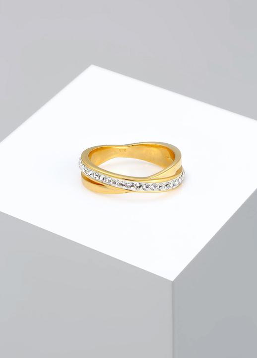 Produktbild Elli Wickelring mit Kristallen (58, 925 Silber)
