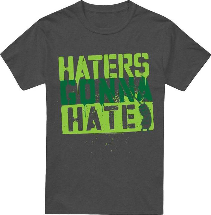 Actual product image Spongebob Squarepants Unisex Adult Haters Gonna Hate T-Shirt (XL)