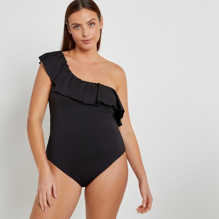 La Redoute Collections Badeanzug in asymmetrischer Form (52)