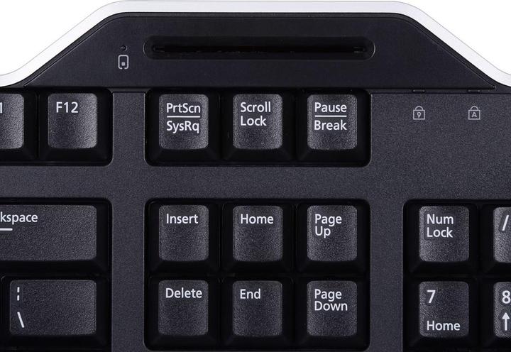 Produktbild Dell KB813 Smartcard Reader USB Keyboard (US, Kabelgebunden)