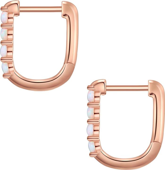 Produktbild Glanzstücke München Damen Sterling Silber Opal (synth.) roségold - 28467 (Sterling Silber)