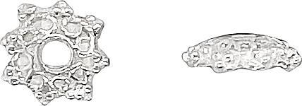 Actual product image Leyda Flower Bead Caps