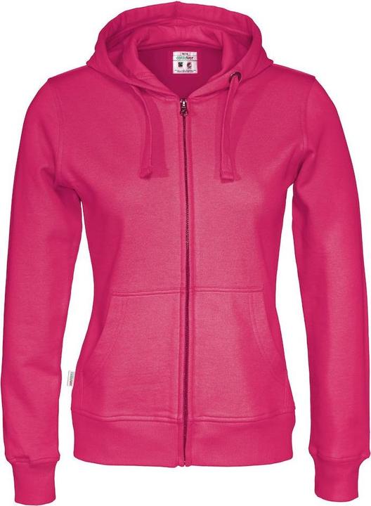 Image du produit Cottover Sweat à capuche avec fermeture éclair sur toute la longueur (M)