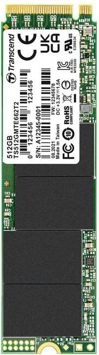 Produktbild Transcend 512GB M.2 2280 PCIe Gen3x4 M-Key 3D TLC PE 3K 8CH 30u (P) (512 GB, M.2 2280)