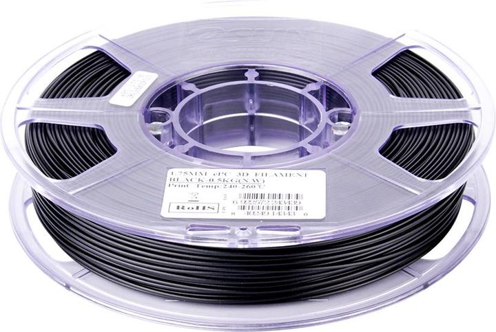 Image du produit eSUN ePC Noir Filament Polycarbonate 1.75mm 500g (Carbone, 1.75 mm, 500 g, Noir)
