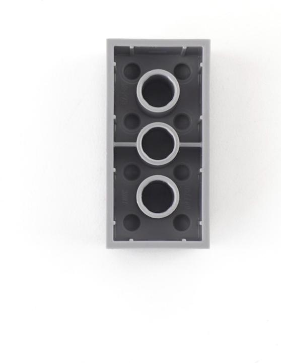 Actual product image LEGO 50x Basic Bricks 2x4 - Classic 3001 - Light Grey (3001, LEGO Accessories)