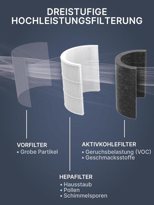 Produktbild Comedes Kombifilter passend für Philips Luftreiniger 2000(I), AC2939/10