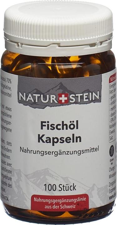 Produktbild Naturstein Fischöl (100 Stück, Kapseln, 168 g)