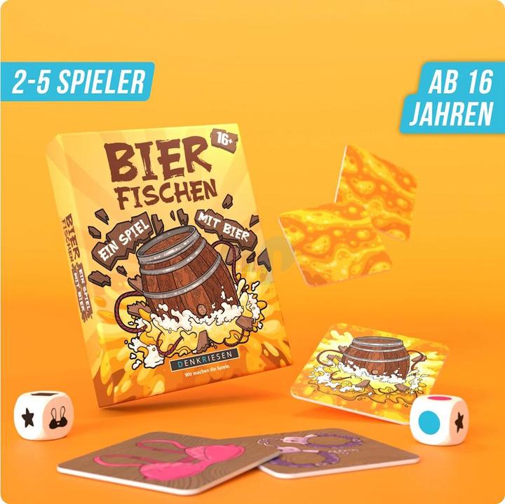 Actual product image Denkriesen BIERFISCHEN - A game with beer (German)
