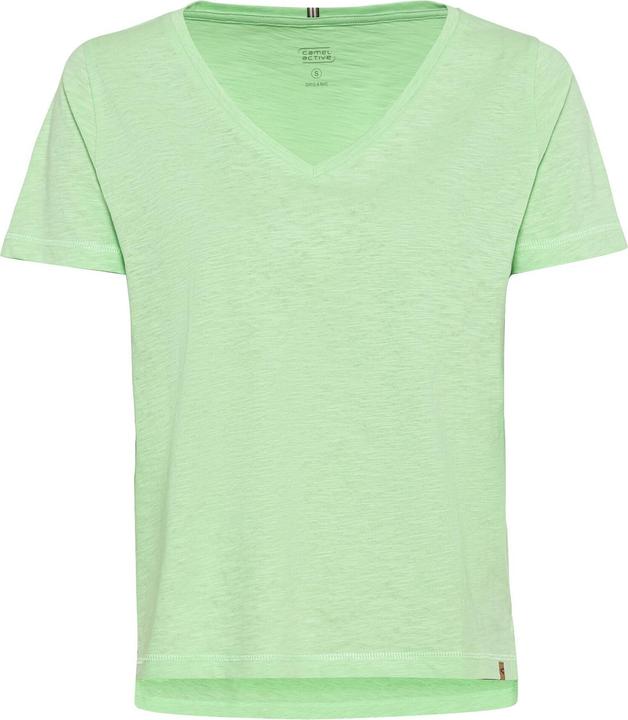 Camel Active V-Neck T-Shirt aus Organic Cotton