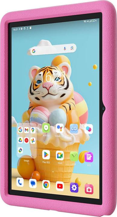 Immagine prodotto iGet BLACKVIEW TAB G8 Kids Rosa - 10,1" HD+ IPS/800x1280/Quad-core/4GB+128GB/6 580 mAh/Android 12/U (4G, 10.10", 128 GB, Pink)