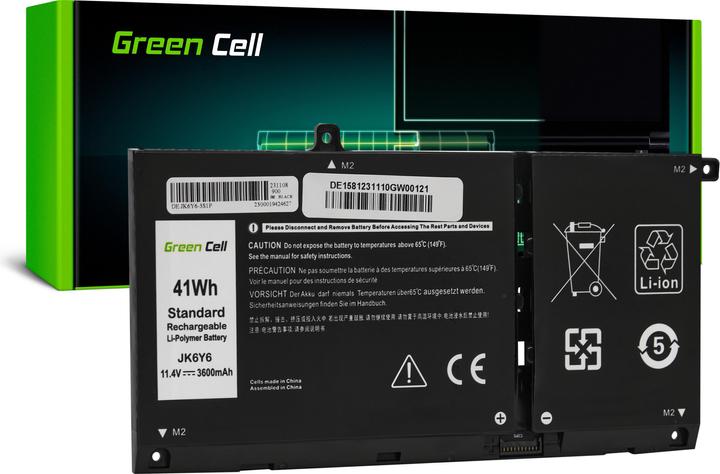 Actual product image GreenCell Notebook battery JK6Y6 Dell Latitude 3510 (3 Cells, 3600 mAh)