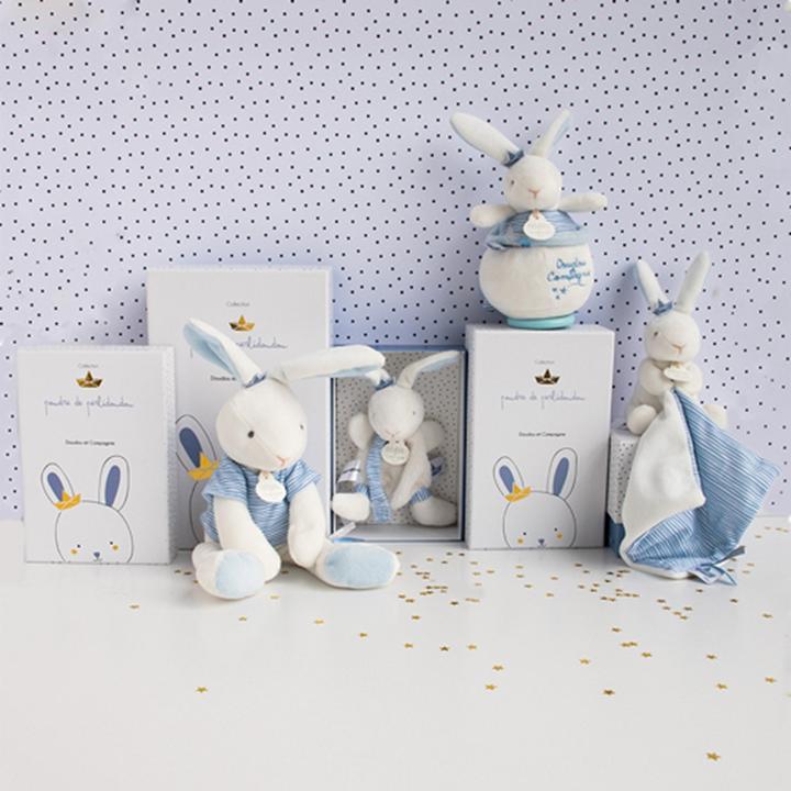 Productafbeelding Doudou et Compagnie Knuffeldeken Bunny Zeeman